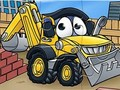 Spiel Puzzle: Baggergebäude  Online
