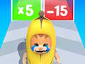 Spiel Epischer Banana Run: Merge Master  Online