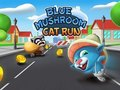 Spiel Blauer Pilz-Katzenlauf  Online