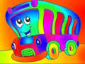 Spiel Malbuch für Kinderfahrzeuge  Online