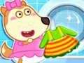 Spiel Aufräumhof für Kinder  Online