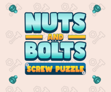 Spiel Muttern und Schrauben Schraubenpuzzle  Online