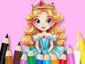 Spiel Malbuch: Blumenprinzessin  Online