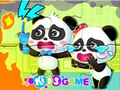 Spiel Puzzle: Baby-Panda-Feuerwerk  Online