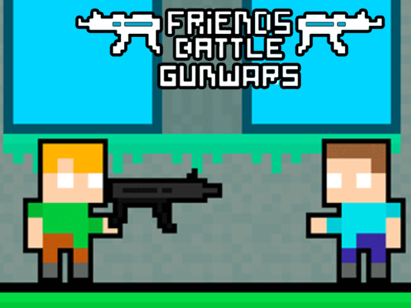 Spiel Freunde kämpfen gegen Gunwars  Online