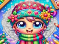 Spiel Weihnachts-Mandala-Malbuch  Online