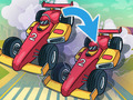 Spiel Leerlauf, Auto und Rennen zusammenführen  Online