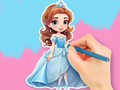Spiel Malbuch: Chibi-Prinzessin  Online