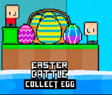Spiel Osterschlacht: Sammle Eier  Online