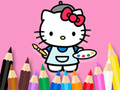 Spiel Malbuch: Hello Kitty Painting  Online