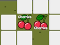 Spiel Gedächtnis und Wortschatz von Früchten  Online