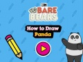 Spiel Wie zeichnet man einen Panda?  Online