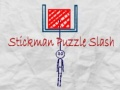 Spiel Stickman -Puzzle -Schrägstrich Online