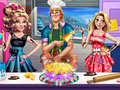 Spiel Schwestern-Kuchen-Schlacht  Online