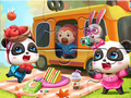 Spiel Puzzle: Kleines Panda-Picknick  Online