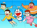 Spiel Puzzle: Doraemon fliegend  Online