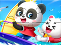 Spiel Puzzle: Baby-Panda-Segeln  Online