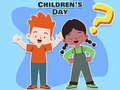Spiel Kinderquiz: Wie viel wissen Sie über den Kindertag?  Online