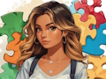 Spiel Schiebe-Anime-Puzzle  Online
