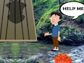 Spiel Gefangener Junge kommt zu Mama  Online