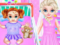 Spiel Tag der Fürsorge für die kleine Elsa  Online