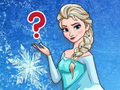 Spiel Kinderquiz: Was wissen Sie über Frozen?  Online