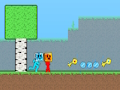Spiel Feuer und Wasser Strichmännchen  Online
