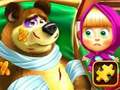 Spiel Mascha und der Bär Puzzle  Online