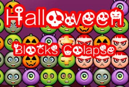 Spiel Halloween-Blockkollaps  Online