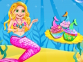 Spiel Meerjungfrau-Glitzer-Kuchenmacher  Online