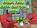 Spiel Entfliehen Sie dem Green Cartoon Room  Online