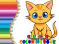 Spiel Süßes Katzen-Malbuch  Online