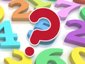 Spiel Kinderquiz: Hören Sie auf die Zahlen  Online
