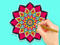 Spiel Malbuch: Mazy Flower  Online