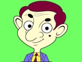 Spiel Mr Bean Malbuch  Online
