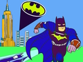Spiel Batman-Cartoon-Färbung  Online