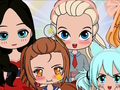 Spiel Chibi-Puppe versteckte Sterne  Online