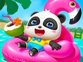 Spiel Baby-Panda-Sommerferien  Online