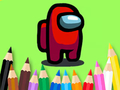 Spiel Malbuch: Unter uns  Online