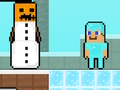 Spiel Noob gegen Pro Snowman  Online