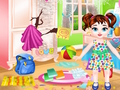 Spiel Aufräumarbeiten im Baby Taylor-Haus  Online