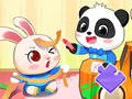 Spiel Puzzle: Baby-Panda-Spielzeit  Online