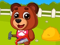 Spiel Kinder bauen Haus  Online