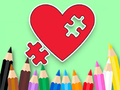 Spiel Malbuch: BTS-Herz-Puzzle  Online
