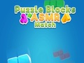 Spiel Puzzle blockiert ASMR-Match  Online