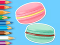 Spiel Malbuch: Macaron  Online