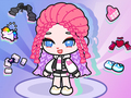 Spiel Fashionista Avatar Studio verkleiden sich Online