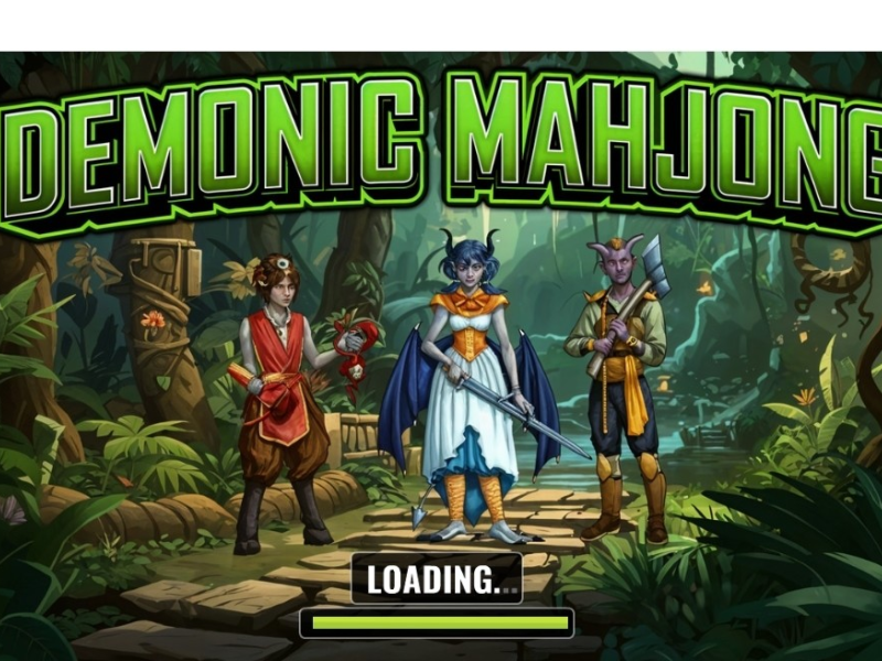 Spiel Dämonisches Mahjong  Online