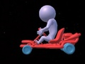 Spiel Kartfahren im Weltraum  Online