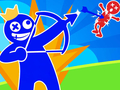 Spiel Rote und blaue Stickman-Spionagerätsel 2  Online